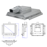 17-Zoll-Industrie-HMI-Panel-PC IP65 mit Resistivem Touchscreen und IDEC-Tastensteuerungssystem
