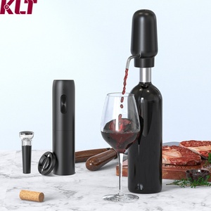 Sacacorchos Eléctrico Recargable, Abridor de Vino Eléctrico, Sacacorchos Eléctrico con Logotipo Personalizado, Set de Decantador de Vino Eléctrico - Product Image 1