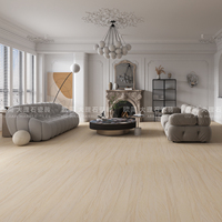 Dalle de pierre frittée mate haut de gamme 900x2700 effet bois antidérapante moderne pour hall, escalier, mur, sol, villa, salon, hôtel
