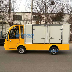 Carro de golf eléctrico nuevo de la marca China XCEGO, 4 ruedas, color personalizable, estructura de acero, neumáticos, camión volquete de carga en venta - Product Image 4
