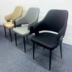 Modern PU Leather Living Room <b>Chair</b> Solid Back Ergonomic Design Contemporary <b>Style</b> Home Furniture - Product Image 1