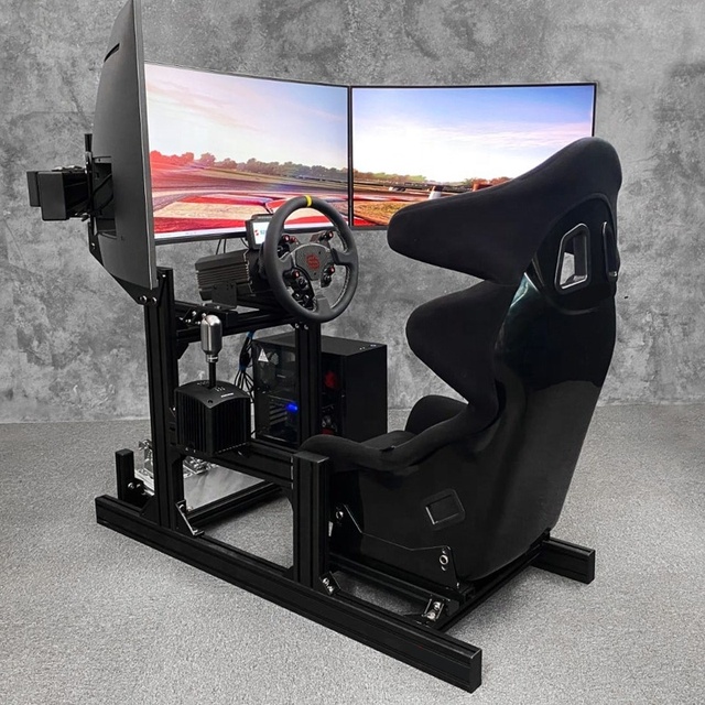 Berserk 40120 Sim Racing Setup Next Leveling Racing Fgt Simulator Aluminum Frame Sim Rigracing Simulator Gaming Steering Wheel