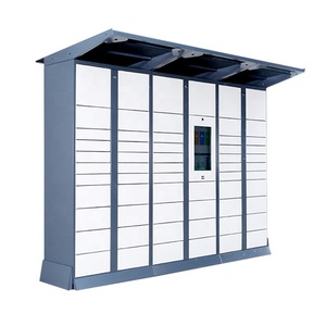 Ngoài trời thông minh Gói giao hàng thay đồ Cung cấp SDK hoặc API để tích hợp với hệ thống khách hàng bưu kiện thay đồ với <span class=keywords><strong>S</strong></span> M L ngăn - Product Image 4