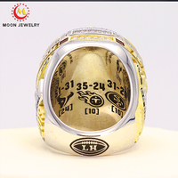 Anillo de Campeonato Personalizado 2026 con Cabeza de León y Corona, Anillo de Campeón de Baloncesto, Fútbol Americano y Hockey sobre Hielo con Incrustaciones de Piedras