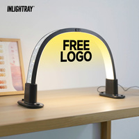 Lampe à ongles LED demi-lune 2026 personnalisable OEM avec lumière de table pour table de manucure professionnelle, petit format