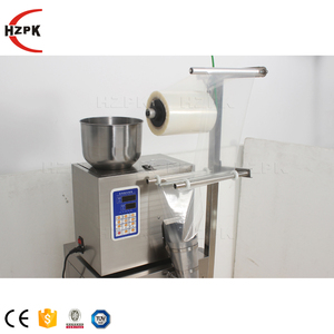 HZPK Small Automatic Spice Pouch Sugar Nut Food Snacks Powder Plastic Sachet <b>Tea</b> Bag Weighing Multi-function Packaging <b>Machine</b> - Product Image 4