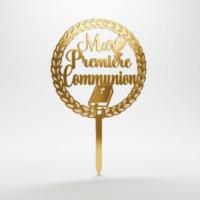 Personalisierter Acryl-Cake-Topper mit Stick für Geburtstagstorten, Hochzeiten und Desserttische
