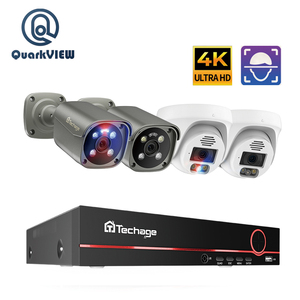 Quarkview 8CH 8MP PoE CCTV Sicherheitskamerasystem H.265 NVR Kit Nachtsicht IP66 Wasserdichte Überwachung für Innen- und Außenbereich - Product Image 1