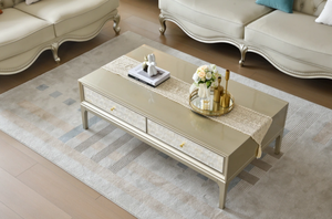 Classic European Solid Wood <b>Sofa</b> <b>Set</b> 3seater for Living Room Natural Color Durable for Apartment Hotel Villa - Product Image 5