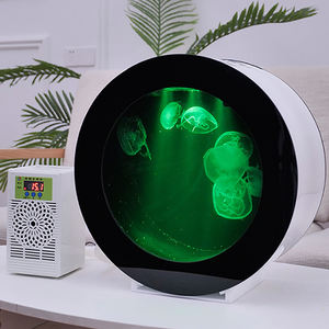 2025 petit rond acrylique méduse bureau Aquarium créatif en plastique aquarium pour usage domestique idée cadeau - Product Image 3