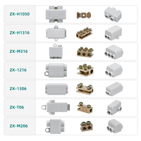 Bloque de terminales de resorte LIUYI ZK-1216 con tornillo, para conductores de 5.26-13.3AWG, 100A máx., contactos de latón, terminación de cable de 2.5-16 mm²