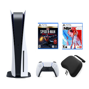 Compra 2 y obtén un 5% de descuento en las PlayStation 5 Pro <span class=keywords><strong>PS5</strong></span> Edición Digital con Disco, con 5 juegos gratis y 2 controles. - Product Image 4