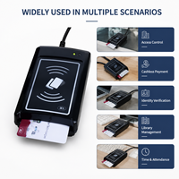Lector/Grabador de Tarjetas Inteligentes con Contacto y Sin Contacto NFC RFID USB ACR1281U