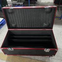 Boîtier de vol en aluminium OEM/ODM, microphone DJ, équipement hi-fi, boîtiers métalliques lourds, haut-parleur, boîte à outils personnalisée