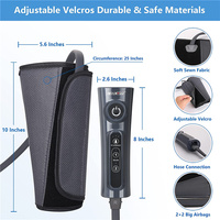 Masseur pour mollets pour la circulation, vibration, relaxation des bras, masseur de jambe à compression d'air pas cher