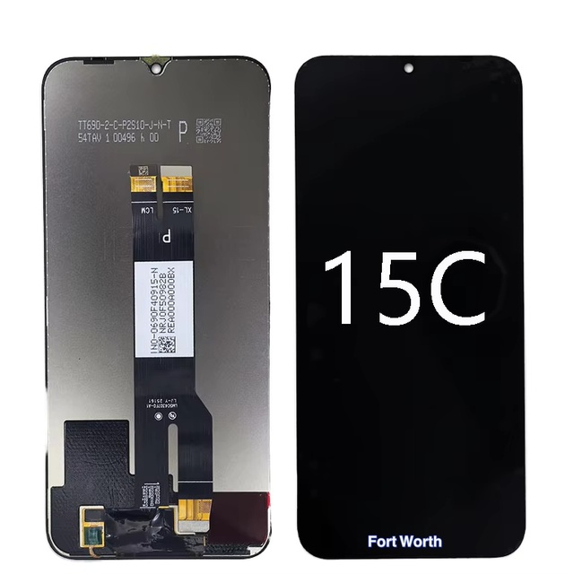 Fort Worth OLED Screen Assembly for Redmi 15C & POCO C85 with Internal/External Displays and Frame 1 Year Warranty