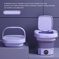 Mini Machine à Laver Pliante Portable pour Maison, Dortoir Étudiant, Sous-Vêtements et Chaussettes – Seau de Lavage Compact