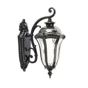 Prix bon marché extérieur moderne jardin led appliques murales luminaire extérieur chine luminaire externe noir vintage lanterne applique murale