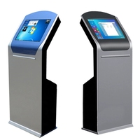 Sistema de Gestión de Colas con Pantalla Táctil LCD de 10''/15''/17'', Dispensador de Tickets, Kiosco para Banco