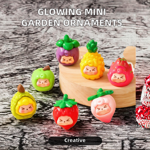 Micro Landschap <span class=keywords><strong>Aquarium</strong></span> Potversiering Glow-In-The-Dark Mini Hars Dieren Ambachten Ornamenten Voor Chinese Nieuwjaar Miniatuur - Product Image 3