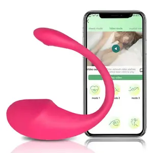 Indossabile APP telecomando a forma di Vagina palle di proiettile vibratore giocattoli del sesso muty vibrazione salto uovo per le donne