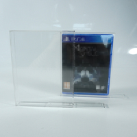 Protecteur de jeu vidéo en acrylique avec protection UV personnalisée Ps4 Vitrine