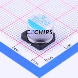 Condensador Sólido SMD OVZ181M1CTR-1008, D10xL7.7mm (Capacitancia: 180uF) (Precisión: 20%) (Voltaje Nominal: 16V) - Product Image 1