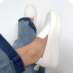 Hot Selling Women's Outdoor Thick Sole Custom logo Height Increasing Comfortable Casual Walking Sports <b>Shoes</b> - Product Image 3
