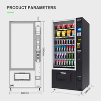 Distributeur automatique de boissons et de snacks TCN en gros, vente chaude, prix abordable