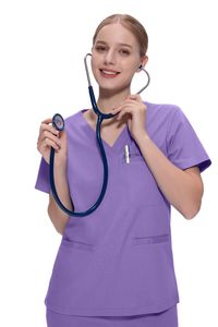 Set di scrub 2025 Niaahinn alta cura personalizzata traspirante Top donna ospedale clinica dentale bellezza marche-In-Stock all'ingrosso - Product Image 4