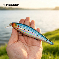 Leurre de pêche OEM 140mm 26g Minnow Wobbler Swim Baits Crank Lure pour Bar et Brochet avec Système de Poids Innovant pour Pêche en Eau Douce