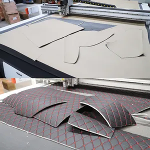 Coupeur de couverture de canapé de siège de voiture en cuir intérieur de voiture machine de découpe automatique de cuir véritable