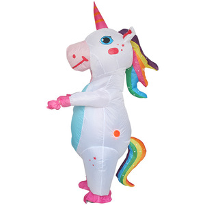 <strong>Adult</strong> Inflatable <strong>Unicorn</strong> <strong>Costume</strong> Inflatable <strong>Costume</strong> <strong>Unicorn</strong> Riding a <strong>Unicorn</strong> Air Blow-up Deluxe Halloween <strong>Costume</strong> <strong>Adult</strong> - Product Image 6