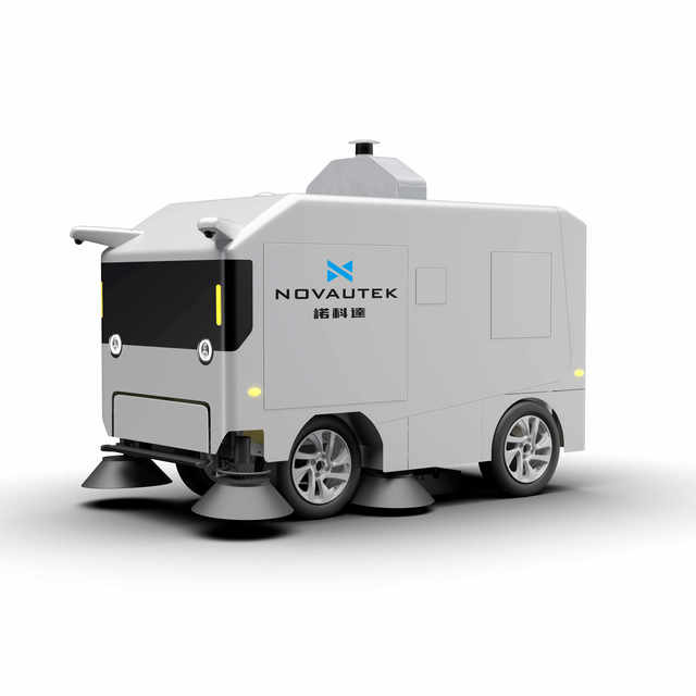 Novautek Cleaning Robot-C6 Autonomous AI App-Controlled Vacuum Scrubbing Robot Laser Navigation 20kWh Battery for Indoor/Outdoor