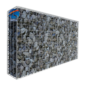 Welded Gabion Stones Supplier 200x100x50 Galvanized Welded Gabion Mesh Box <strong>Cages</strong> - Product Image 5