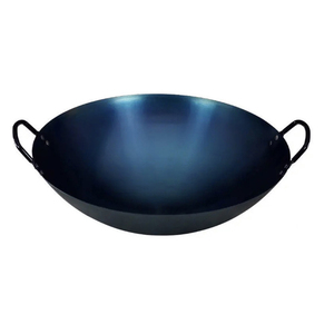 32cm 36cm 40cm <strong>Chinese</strong> Lightweight Big <strong>Wok</strong> No Coating Non Stick Refined <strong>Iron</strong> Large <strong>Cast</strong> <strong>Iron</strong> Two Ear <strong>Wok</strong>