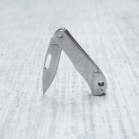 Couteau de poche tactique en acier 420 pour le camping et la chasse