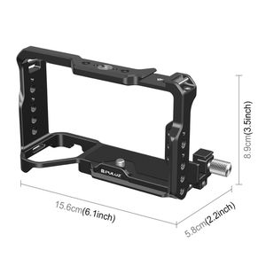 Pour <span class=keywords><strong>Sony</strong></span> ILCE-A7CM2 / Alpha <span class=keywords><strong>7C</strong></span> II / Alpha 7CR PULUZ Cage de stabilisation en métal pour appareil photo - Product Image 2