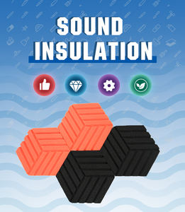 Paquete de paneles acústicos de estudio profesional de alta calidad espuma insonorizada con material duradero - Product Image 4