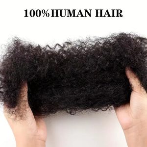 Cabello Humano Brasileño Original, Afro Rizado, para Trenzas <span class=keywords><strong>Micro</strong></span> Twist, Compra al por Mayor, 50g 30g Gramos, <span class=keywords><strong>Extensiones</strong></span> de Cabello - Product Image 2