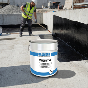 Membrane liquide bitumineuse à base de caoutchouc haute résistance écologique Baumerk Schoubit W 17 kg, garantie 5 ans+, pour l'étanchéité des toitures - Product Image 1