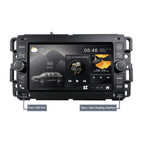 Autoradio Android en gros avec écran tactile 7 pouces, système audio vidéo GPS Navigation DVD multimédia pour GMC Sierra 2007-2013