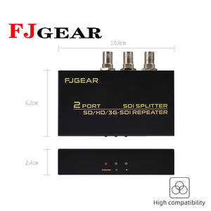 FJGEAR nhà sản xuất <span class=keywords><strong>2</strong></span> /4/8 cổng <span class=keywords><strong>SDI</strong></span> <span class=keywords><strong>Splitter</strong></span> <span class=keywords><strong>SDI</strong></span> đầu vào và đầu ra hỗ trợ tốc độ <span class=keywords><strong>SDI</strong></span> của 3D - Product Image 4