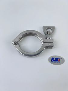 SS kẹp SS304 kẹp pin duy nhất cấp thực phẩm kẹp nhà máy bền Ống phù hợp Trung Quốc inch thép không gỉ tiêu chuẩn KST CN; zhe - Product Image 2