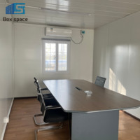 Boxspace Kit préfabriqué de maison en conteneur portable de 10 pieds pour la construction en acier pour immeuble de bureaux