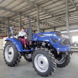 Farm Tractors for Agricultural <b>Machinery</b> Manufacturer Wheel Tractor 4WD <b>Walking</b> Mini Orchard Small Paddy Lawn - Product Image 1