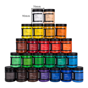 Deli 73875 <span class=keywords><strong>ropa</strong></span> Diy 300ml <span class=keywords><strong>pintura</strong></span> acrílica <span class=keywords><strong>pintura</strong></span> de pared pigmento pintado a mano <span class=keywords><strong>para</strong></span> estudiantes de arte 48 barriles por juego de cartón - Product Image 3