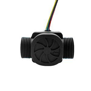 Medidor de Flujo de Tubería de Plástico de 6 Puntos Saishenger DN20, Sensor de Flujo para Calentador de Agua de Caldera y Bomba de Agua - Product Image 1