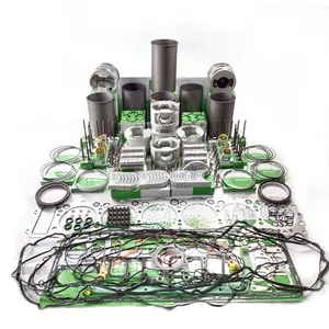 6WG1 Cylinder Liner Kit 1-87812859-0 Piston 1-12111-946-2 Ring Valve Gasket Kit Bearing Bush Repair Parts Kit For Isuzu Engine