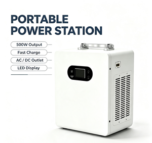 Estación de Energía Portátil LiFePO4 de 500W, Salida de CA/CC de Onda Sinusoidal Pura, Carga Rápida, para Campismo, Emergencias y Respaldo de Energía - Product Image 2